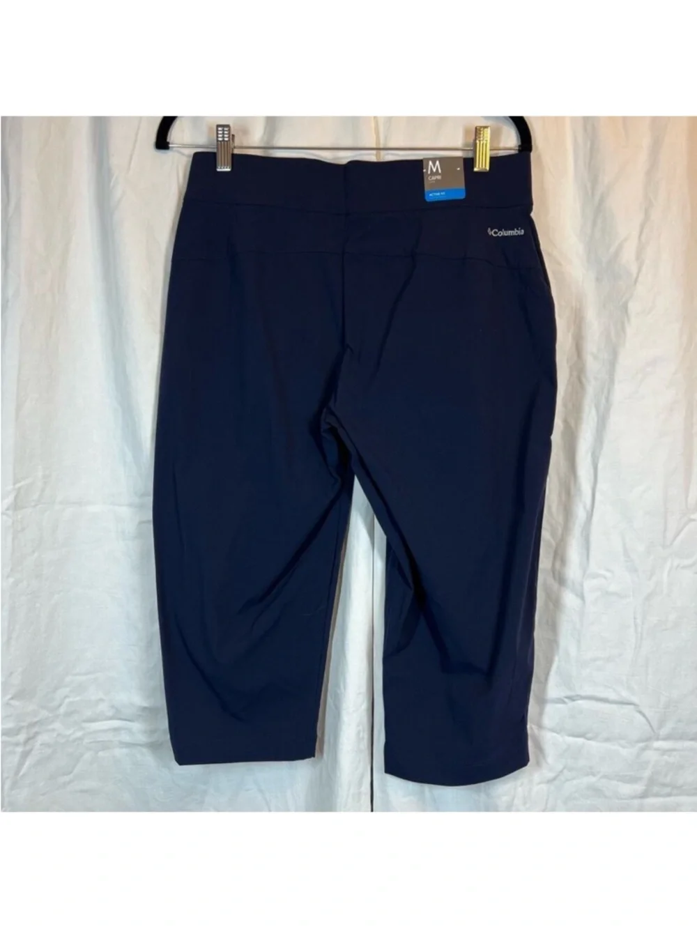 Columbia pantacourt anytime casual capri Navy NWT - Picture 2 of 4